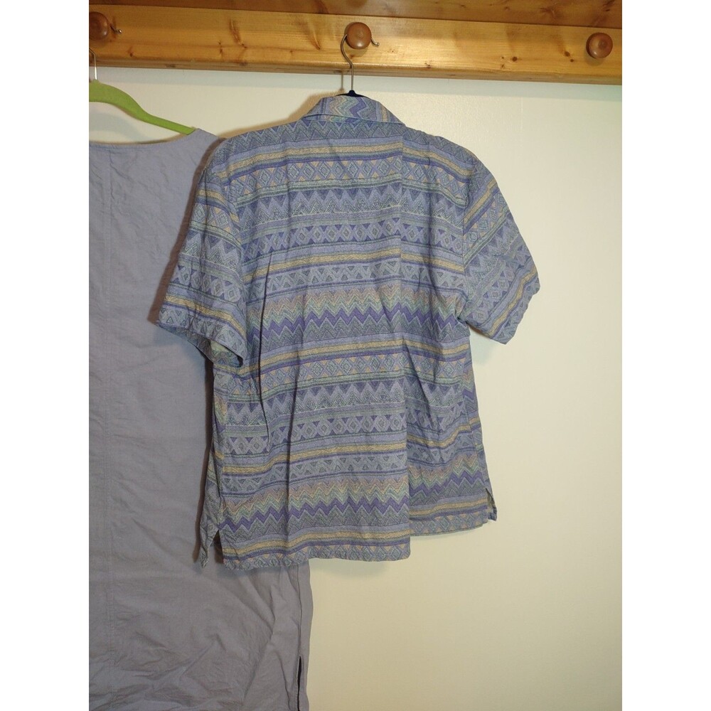 Keren Hart Women's XL Purple Silk Dress And Shirt Combo Vintage Art to Wear - Picture 10 of 12